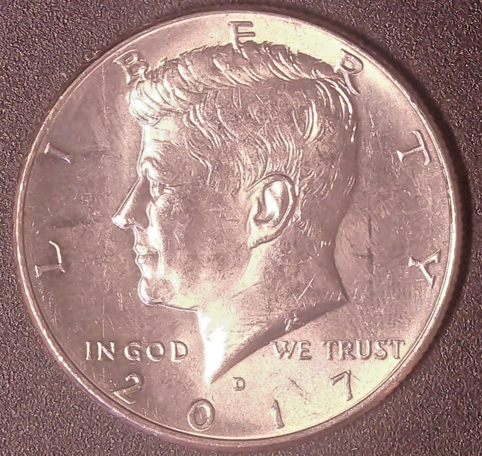 2017-D Kennedy Half Dollar NIFC Circulated Condition Low Mintage Denver b