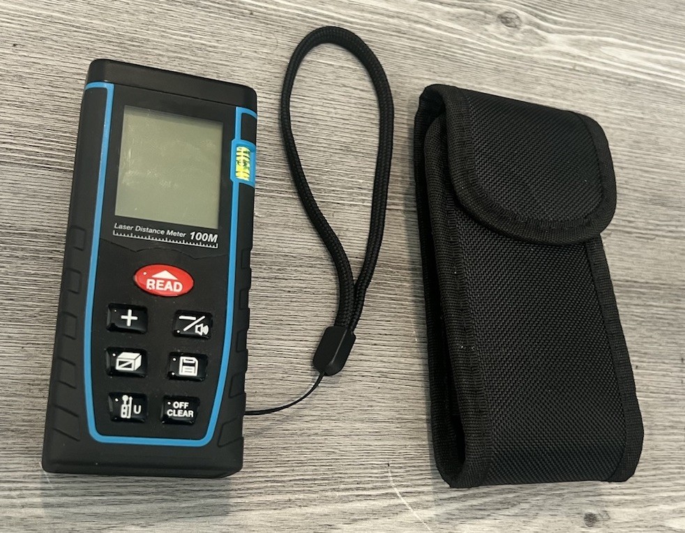 Laser Rangefinder 40 Meters, Laser Measuring Instrument, Mini Portable Rangefind
