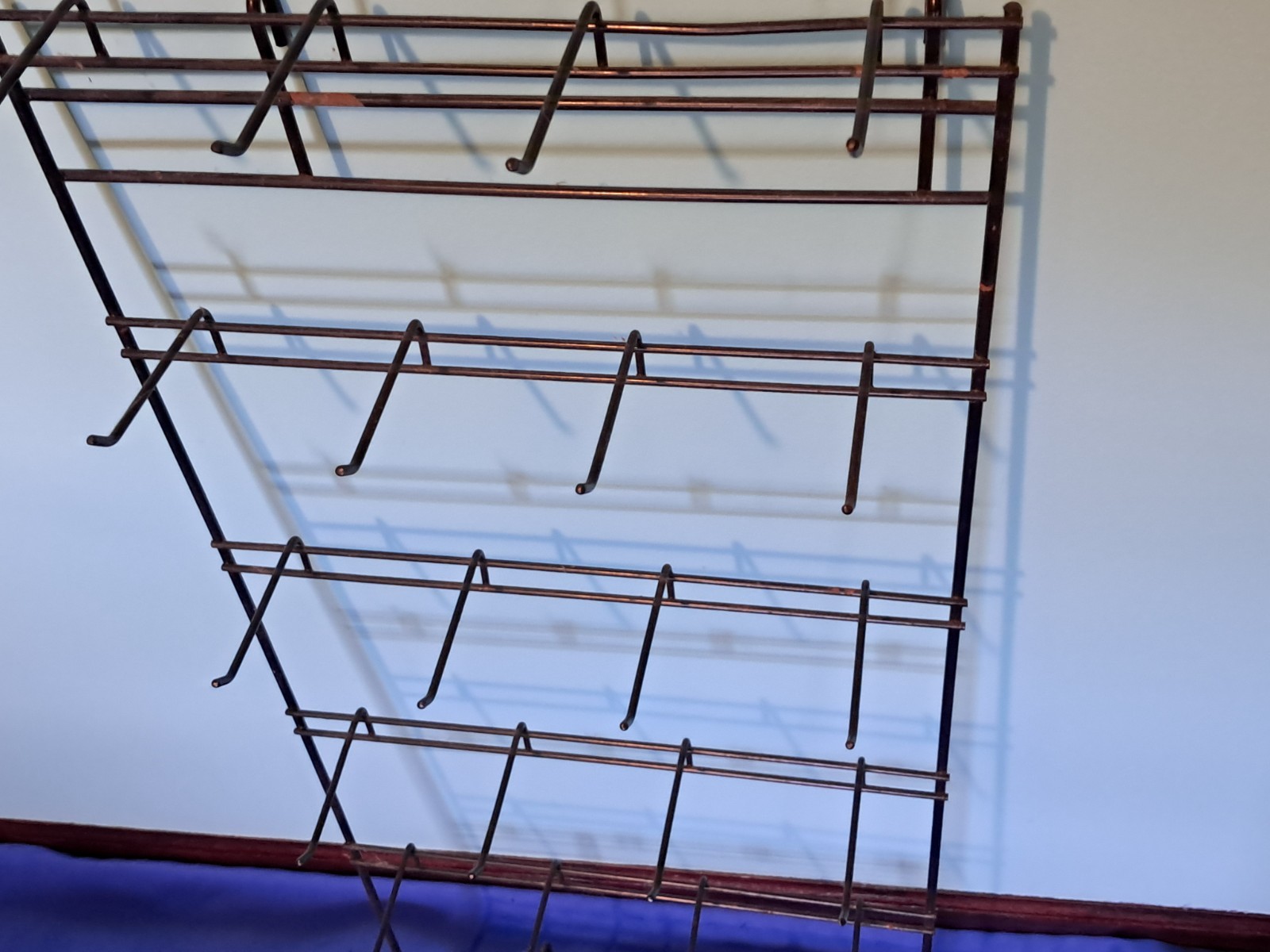 Black Display Hook 28 Peg Rack 4 Horizontal 7 Vertical Rows