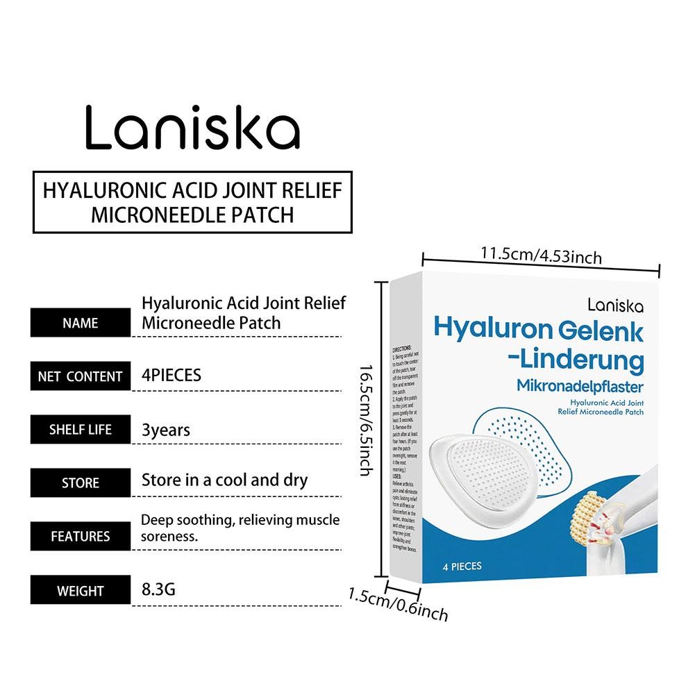 Joint Soothing Microneedle Patch Hyaluronic Reduces Joint Pain Patches PSM US .