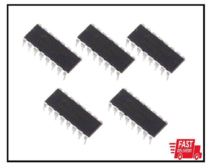 Bridgold 5pcs LM13700N Dual Operational Transconductance Amplifiers Linearizing