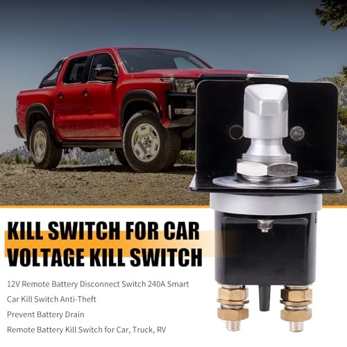 Battery Cut Off Switch 500A High Current 12V-36V Master Battery Disconnect