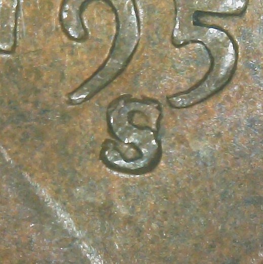 1950 S/S/S LINCOLN WHEAT CENT RPM-002 REPUNCHED MINT MARK *** FREE SHIPPING ***
