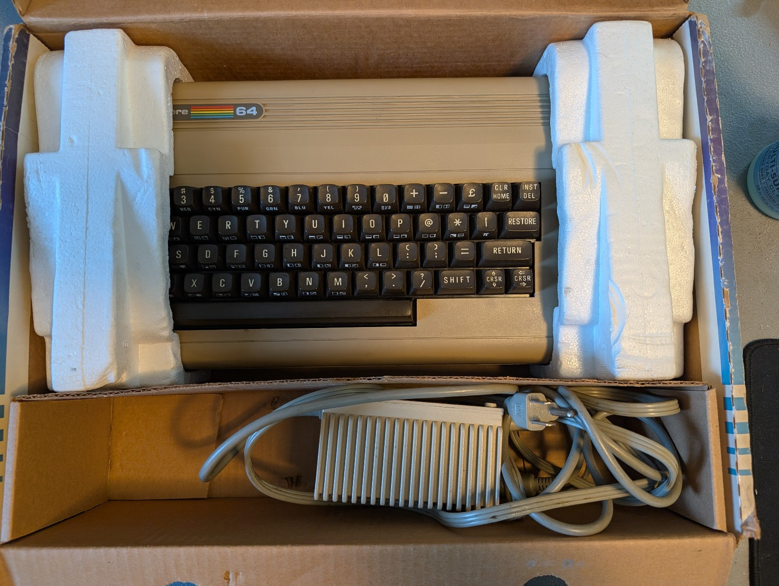 Commodore C64 - Refurbished, box and fully tested with power supply