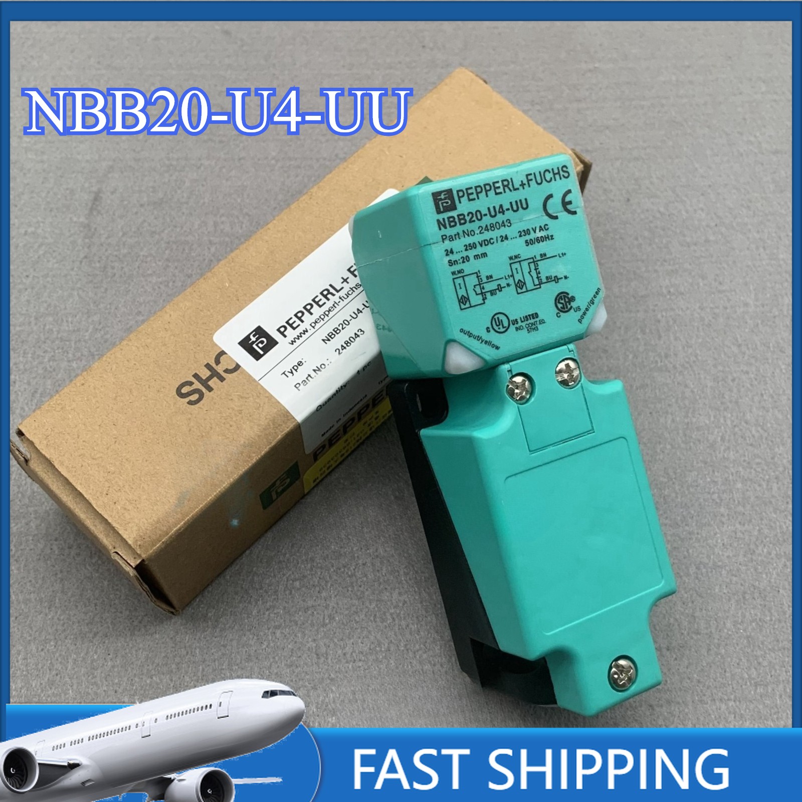 1X New for PEPPERL + FUCHS NBB20-U4-UU Inductive Sensor Fast Shipping in Box