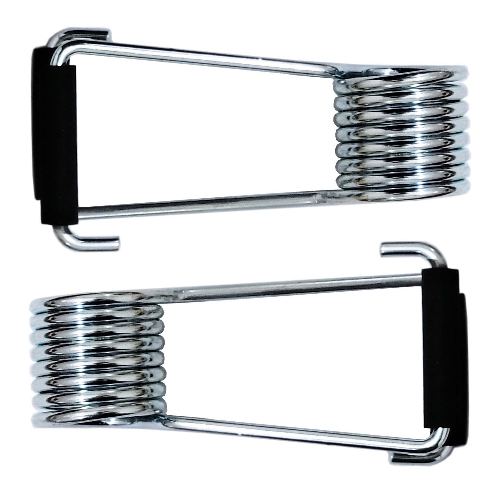 4 Packs Universal Butterfly Spring Door Closer Self-Closing with Rubber Bumpe...