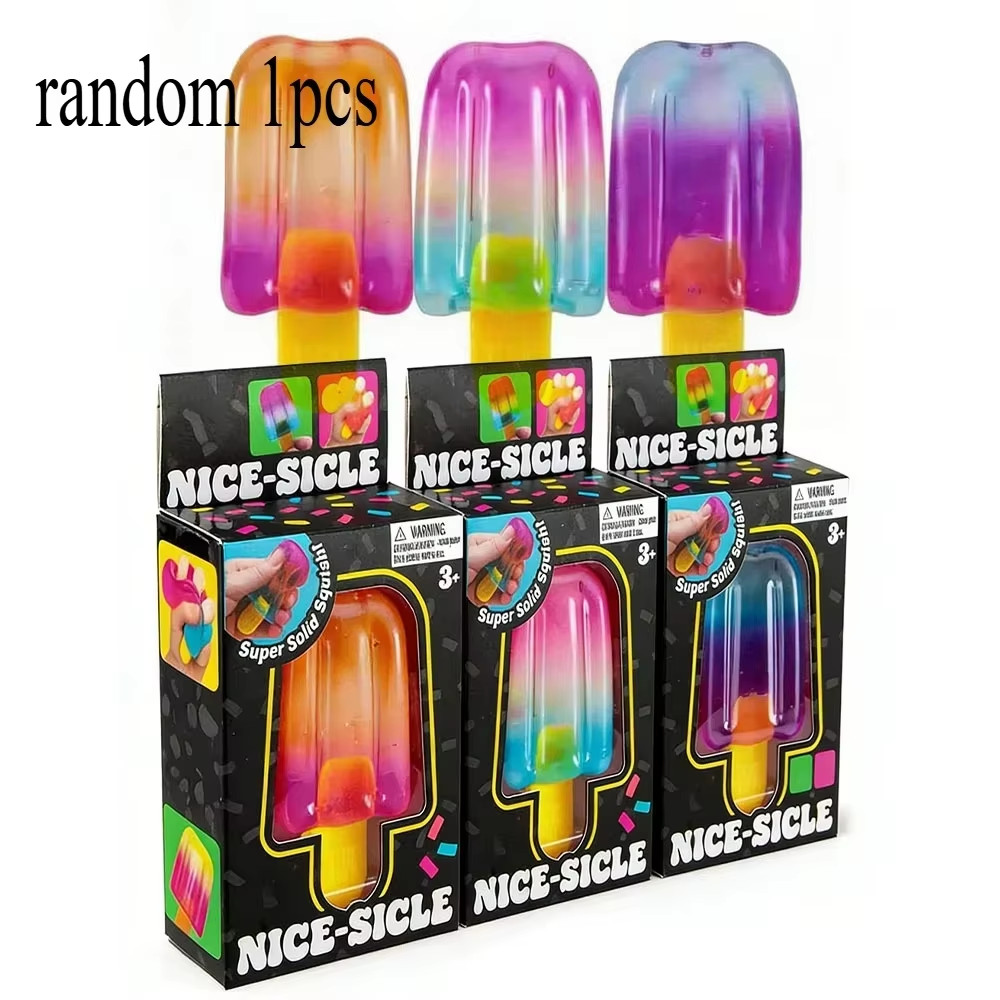 Schylling Needoh popsicle blind box Cube Sensory Stress Relief Squishy Cube