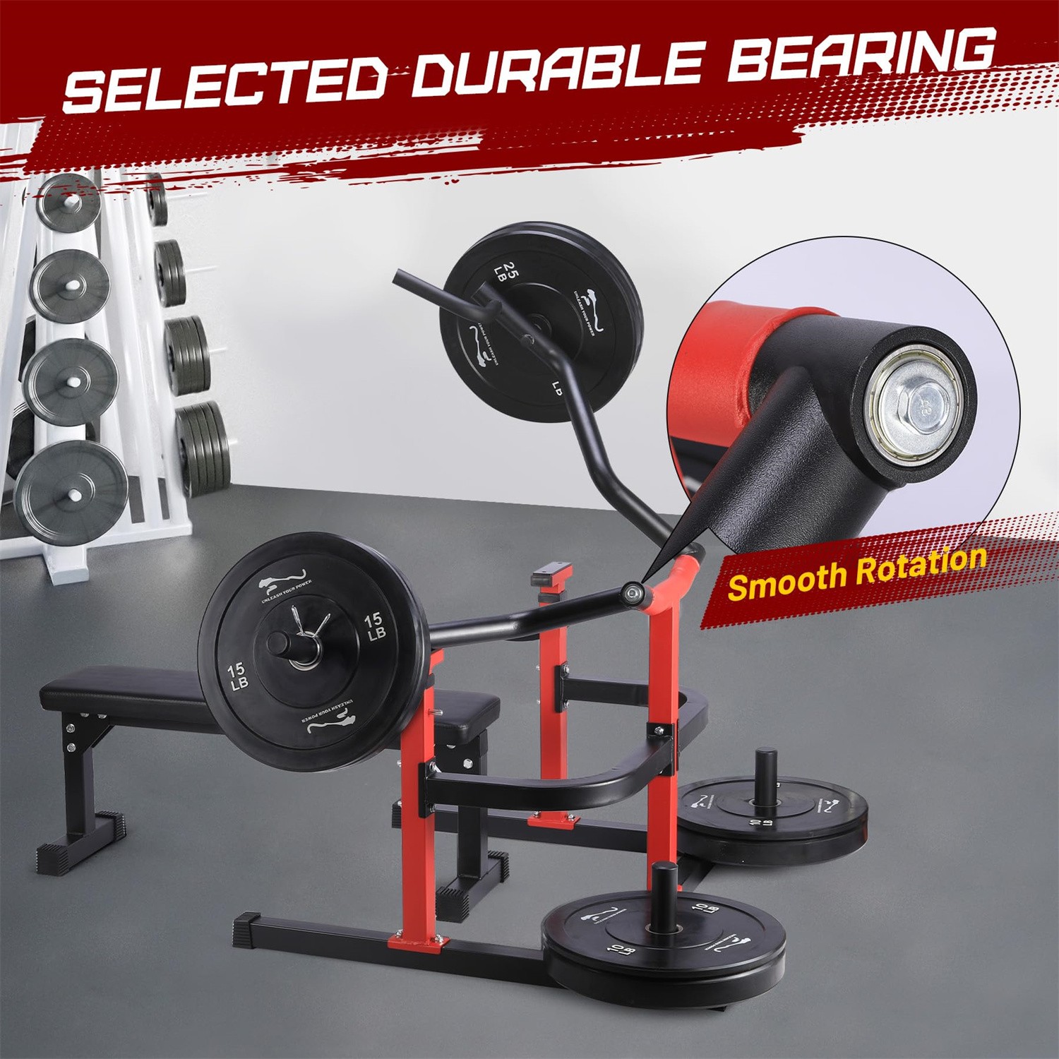 Chest Press Machine Weight Bench Press Machine Adjustable Flat Incline Bench