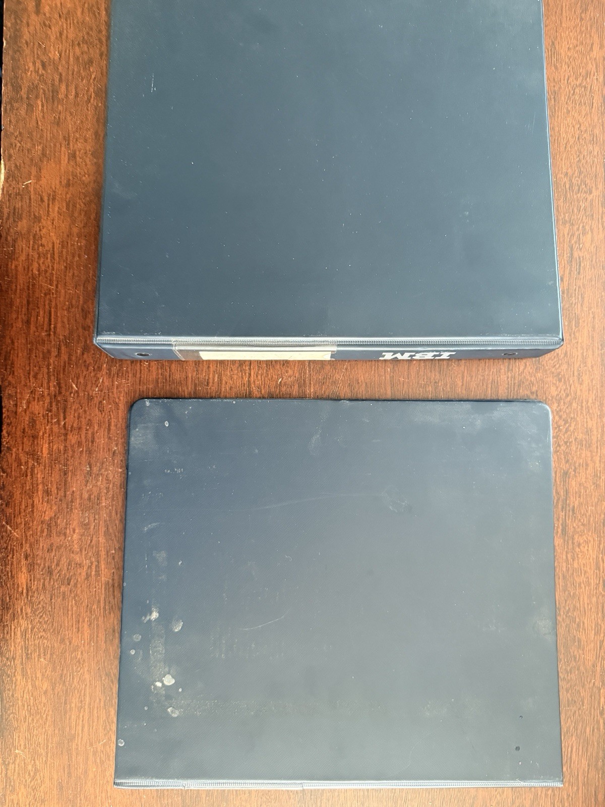 Vintage Original IBM 3 Ring Binder X 2