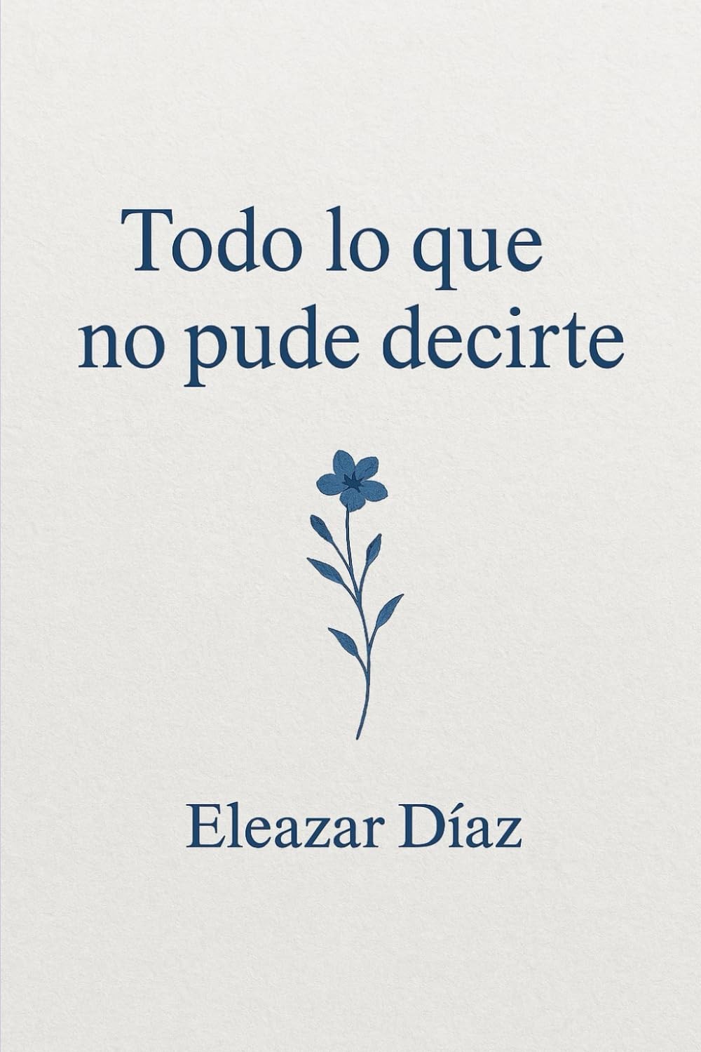 Todo lo que no pude decirte (Spanish Edition)