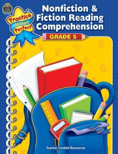Nonfiction  Fiction Reading Comprehension Grd 5 (Practice Makes Perfect  - GOOD