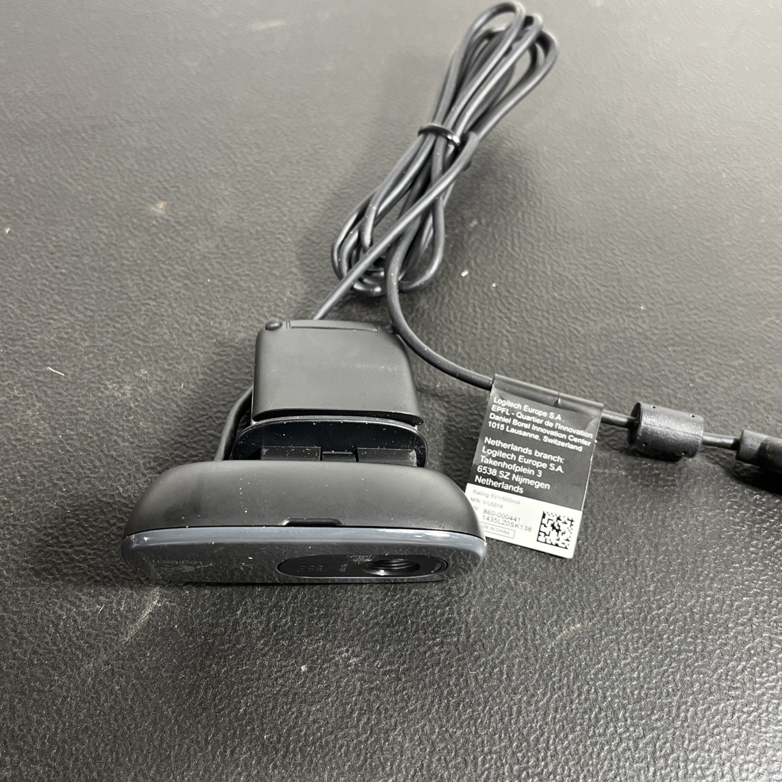 Logitech V-U0018 USB HD 720p Webcam, Built-in Microphone