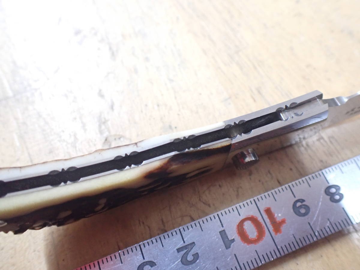 S.W Scott Sawby Custom Knives Folding Kinfe