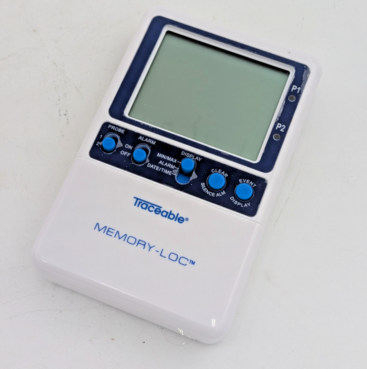 Control Co Traceable Memory-Loc 2 Channel Datalogging Thermometer - 6441 33HP72