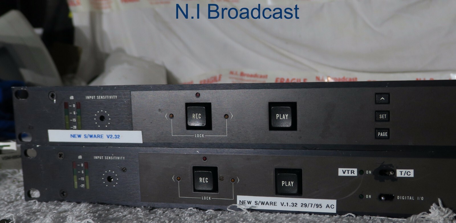 2x Bel bde6000sf digital lay off recorders