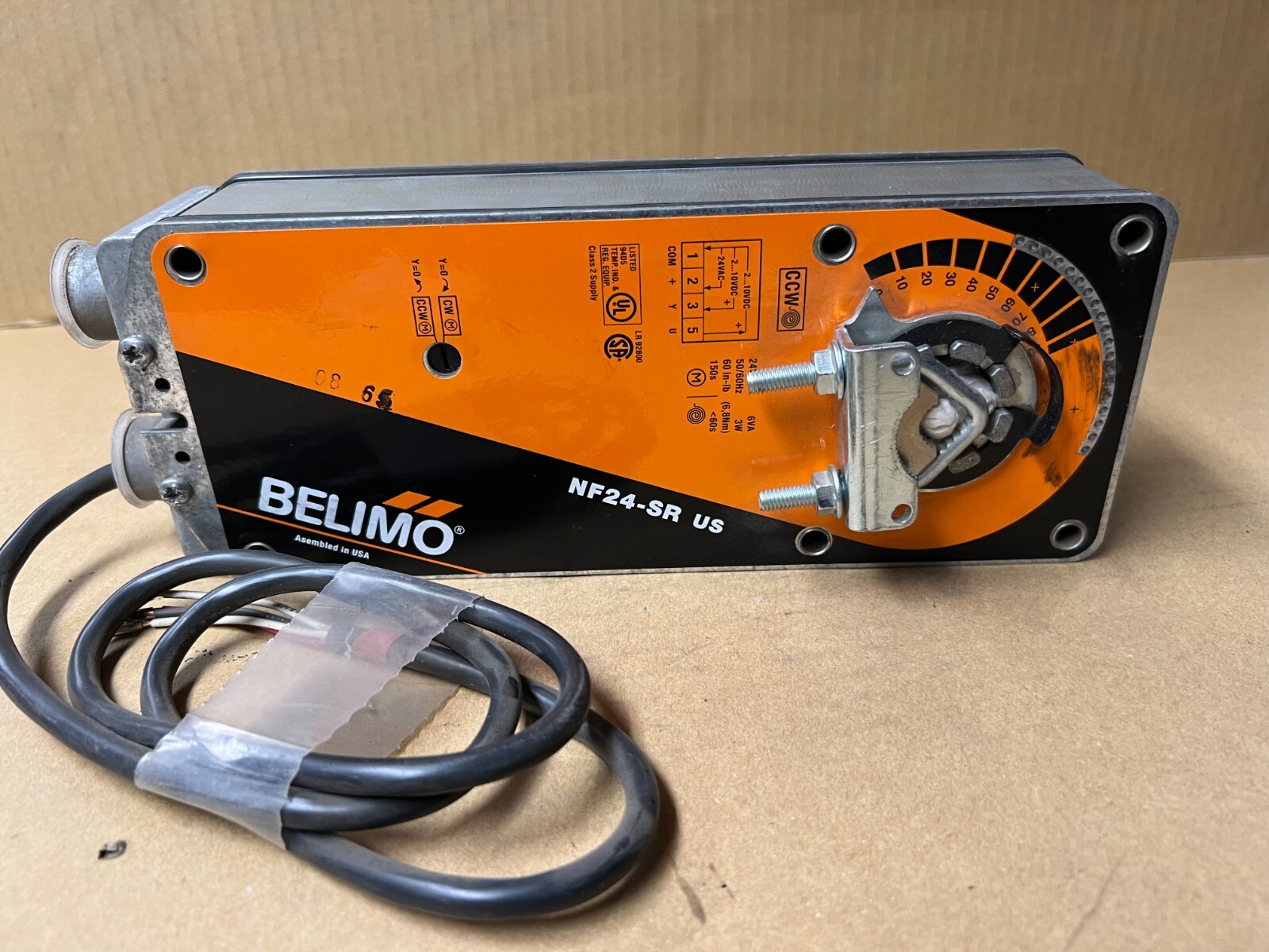 Belimo NF24-SR US spring return actuator (NEW - NO BOX)