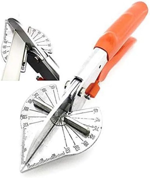 Multi Angle Miter Shear Cutter Hand Tools,45-135 Degree Adjustable Angle Scis...