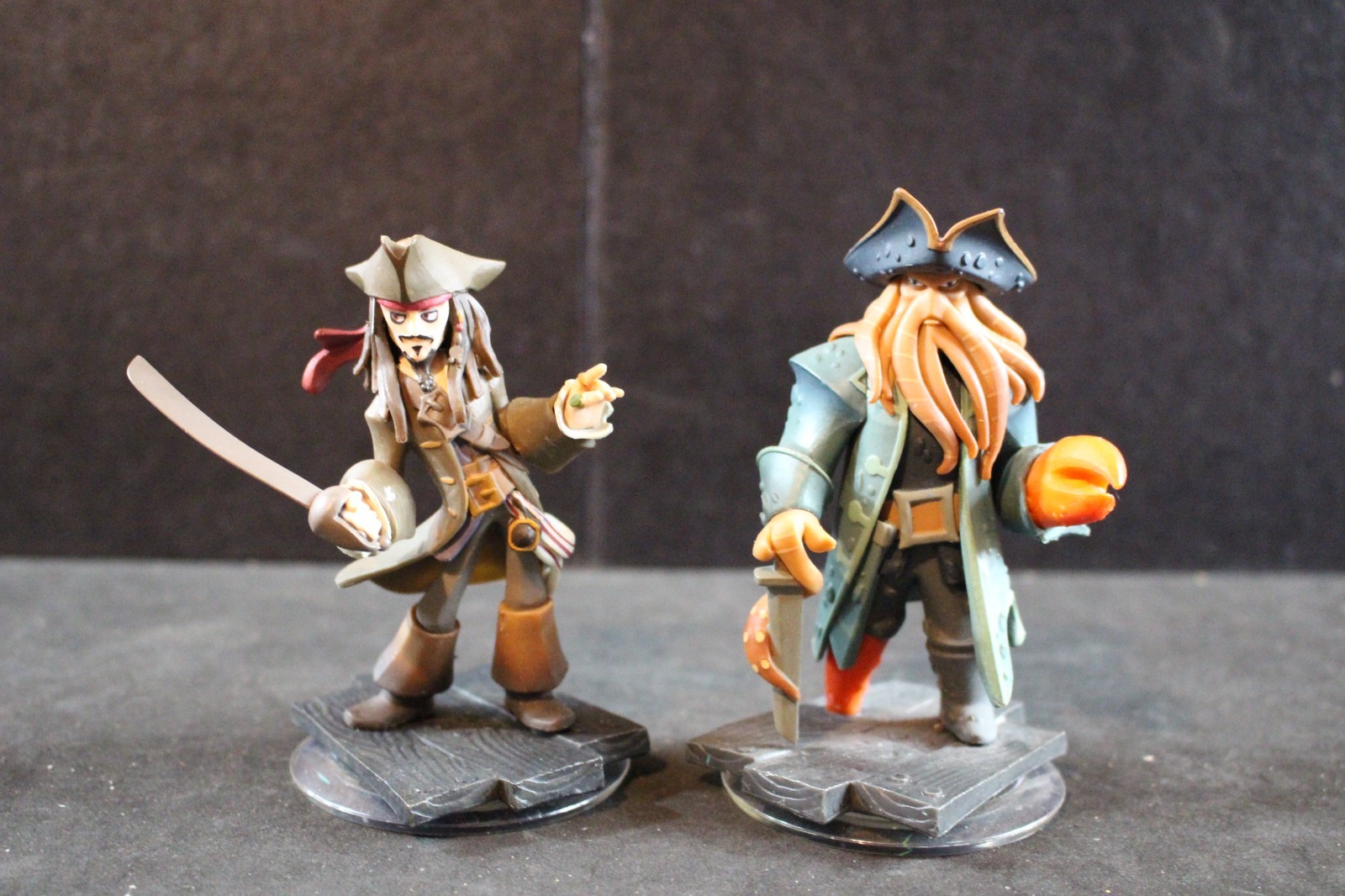 Disney Infinity - Video Game Figure - Pirates - Jack Sparrow - Davey Jones