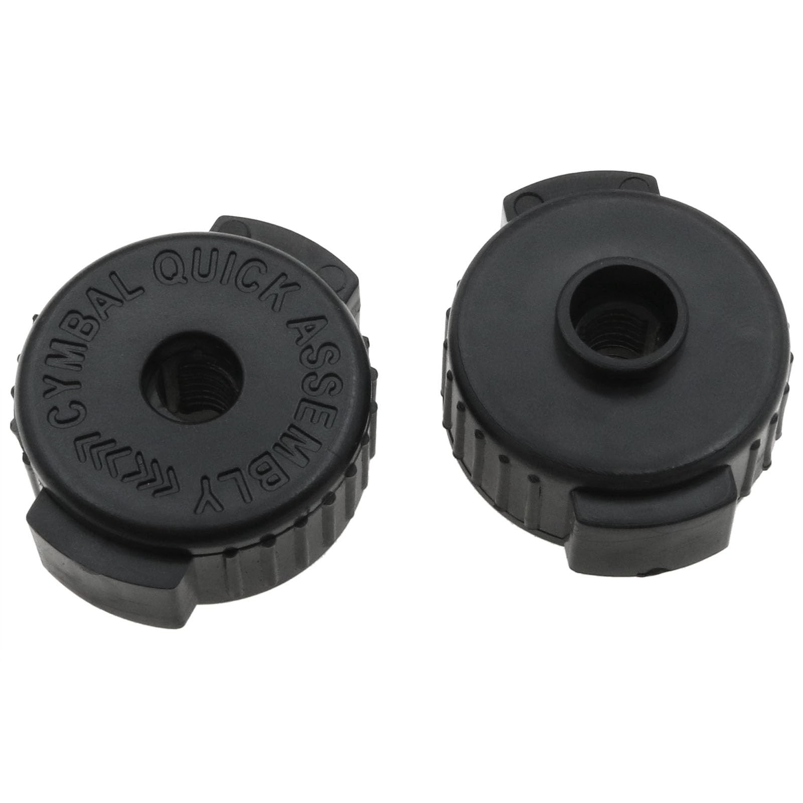 Safycaby 8-Pack Drum Cymbal Nuts, 8mm Plastic Quick Release Nut, black