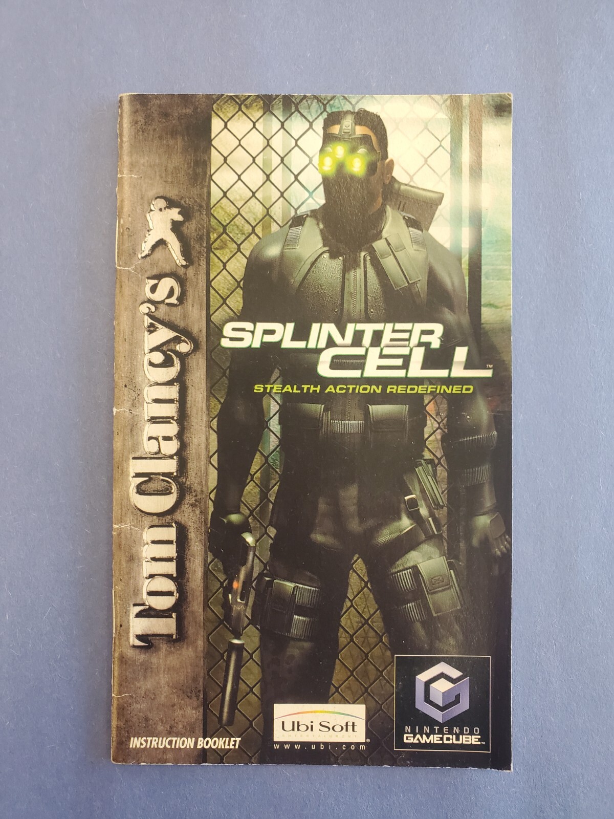 Splinter Cell  - Nintendo Gamebube GC - Manual Only
