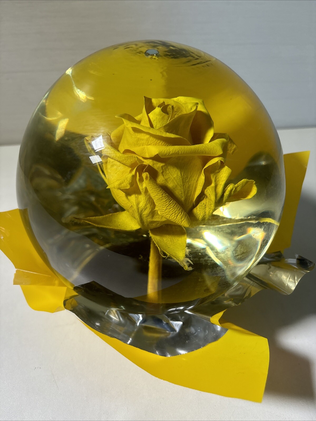 Flower Water Globe