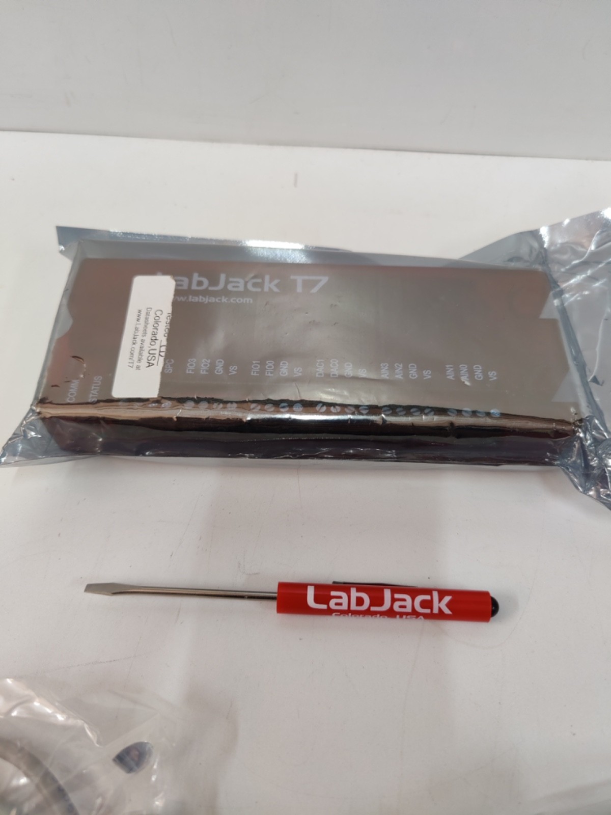 LABJACK T7 MULTIFUNCTION DATA ACQUISITION UNIT V1.35 NEW SEILD PACK