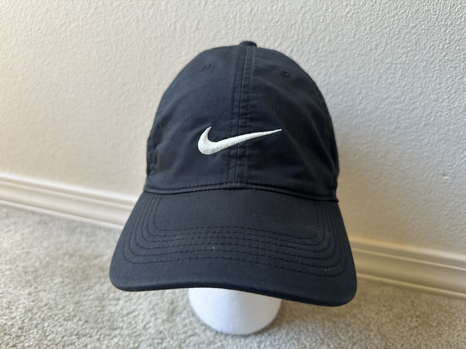 NIKE AEROBILL HERITAGE86 Tour Golf Hat Cap Leather Strap CU9890-010 Adult Unisex