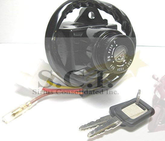 KAWASAKI EL250 KZ750 VULCAN 88 1500 NINJA ZX600 IGNITION SWITCH WITH 2 KEYS