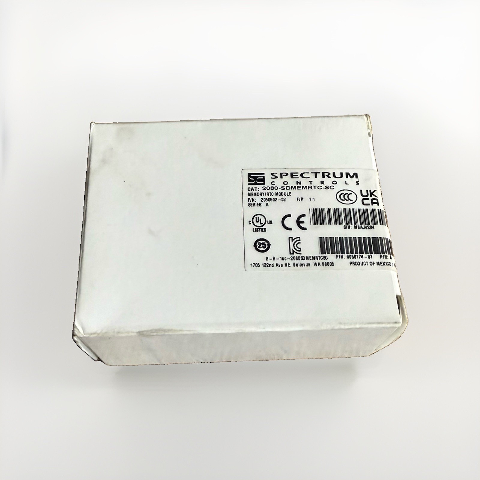 Spectrum Controls 2080-SDMEMRTC-SC Micro800 Memory RTC Module New Sealed