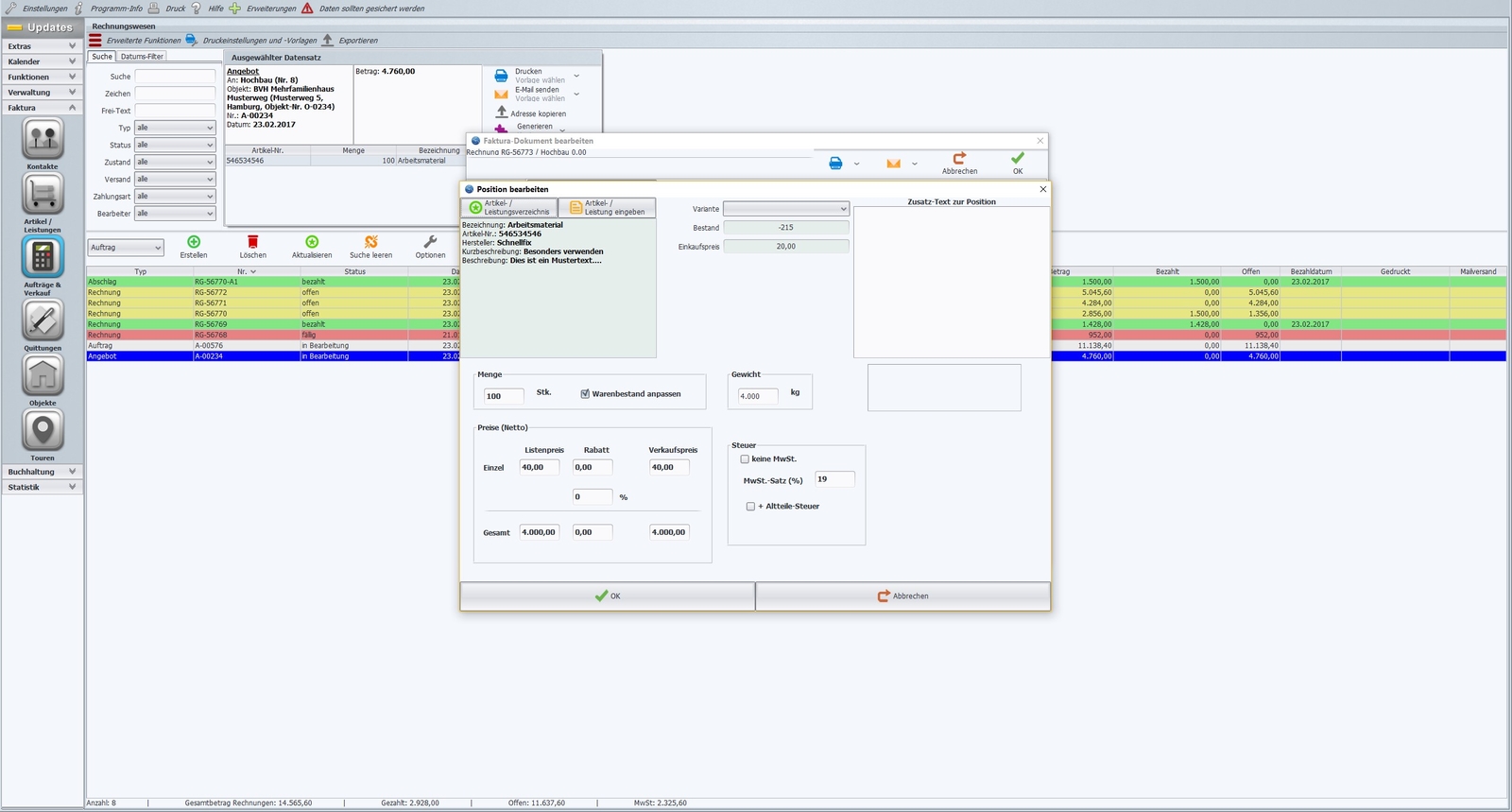 Invoice Manager Craftsman Offers, Invoices Software, Craftsman Program, IT