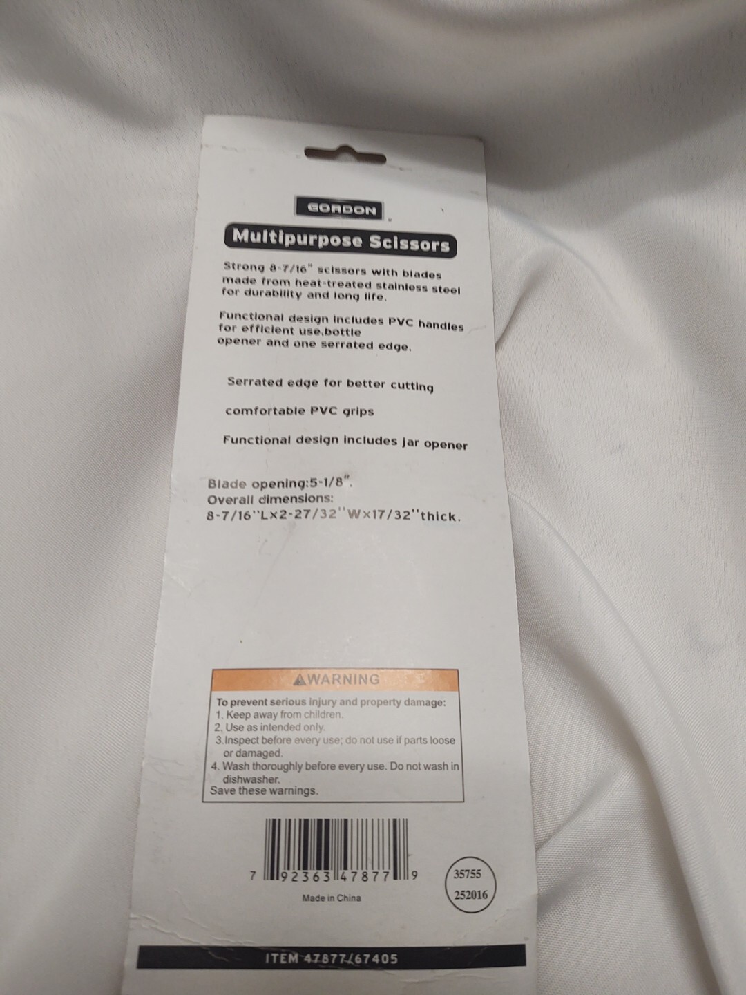 Gordon Multi-Purpose Scissors NEW