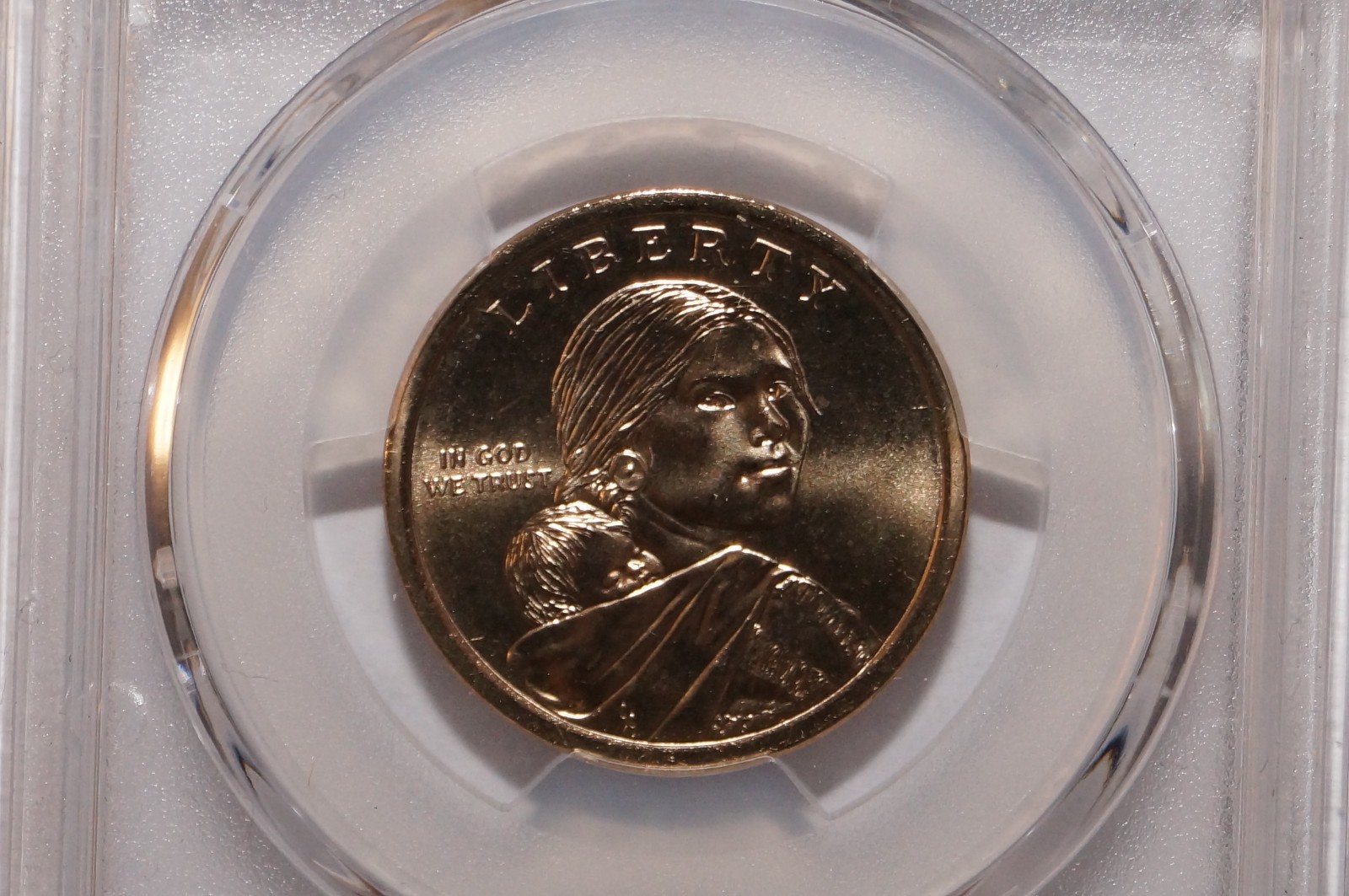 2020-D NATIVE AMERICAN DOLLAR POSITION B GRADED PCGS MS67