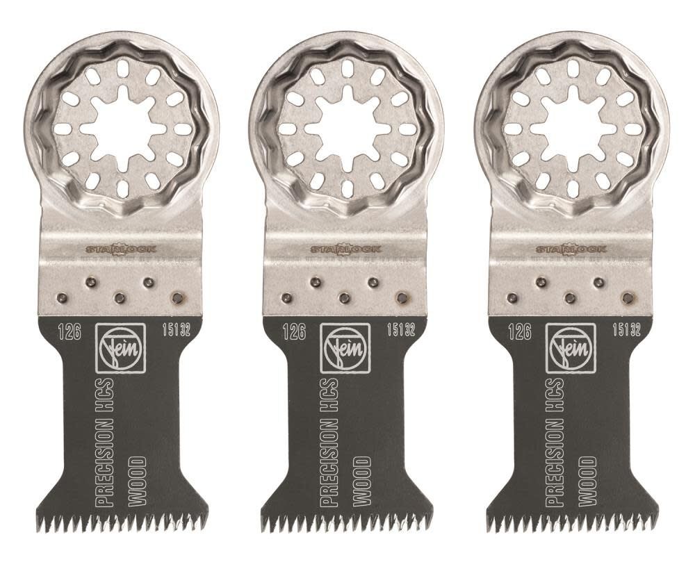 Fein Starlock E-Cut 126 Precision Saw Blade For All Wood Materials Plasterboard