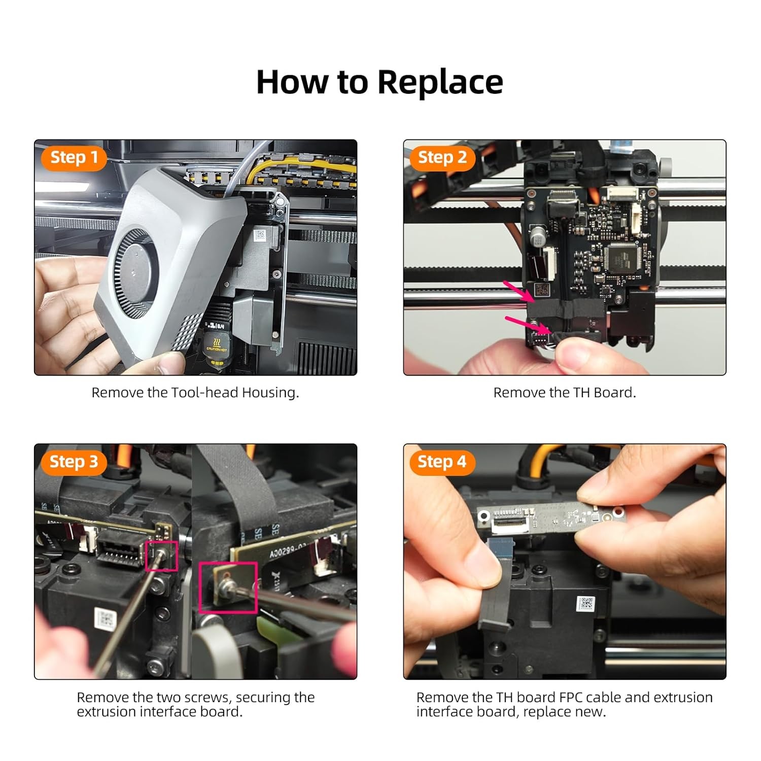 Extruder Interface Board Replacement For Bambu Lab P2S 3D Printer Part