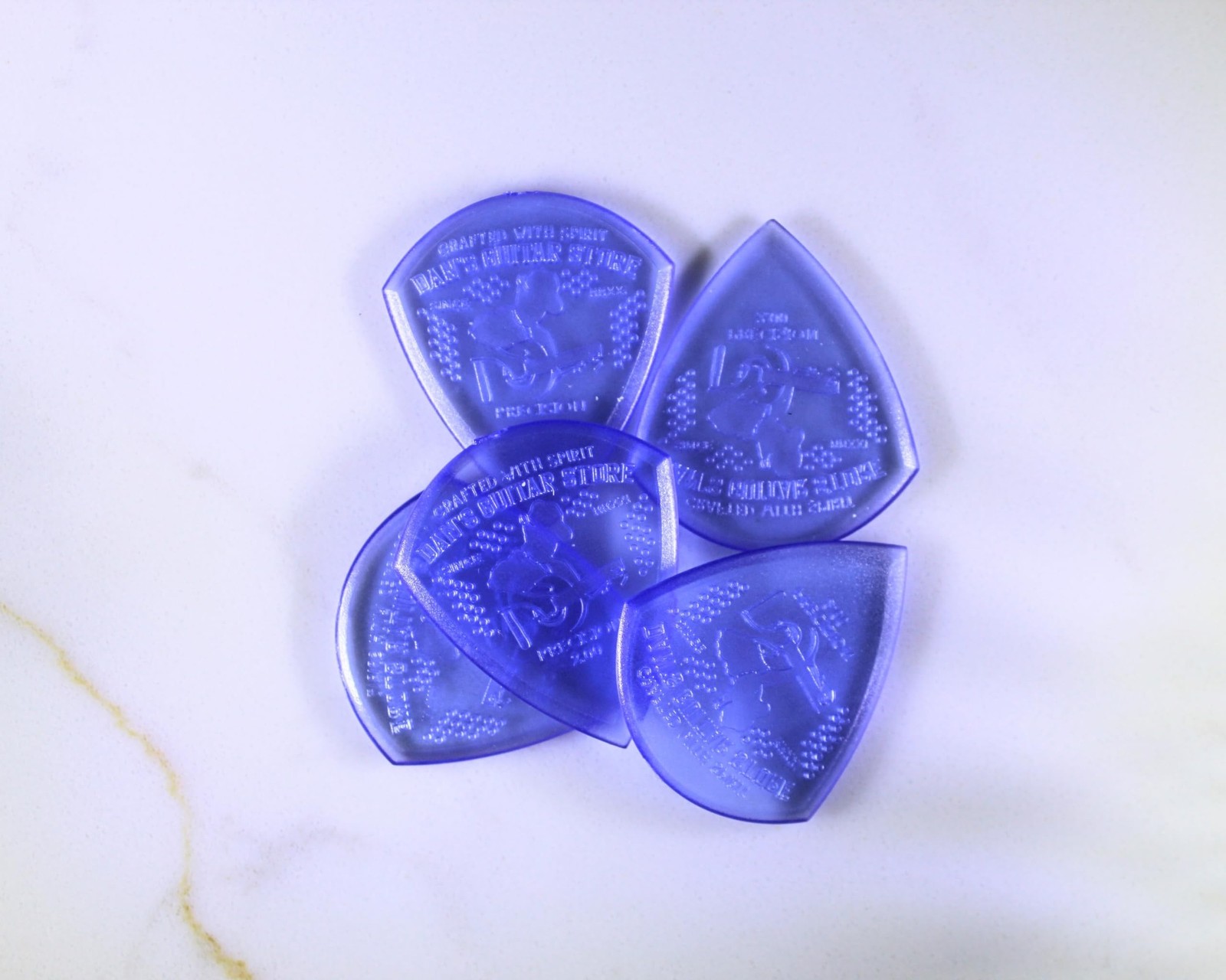 Dan's Guitar Store - Premium 2.00mm Precision Pick - 5-Pack - Extra Heavy Pre...
