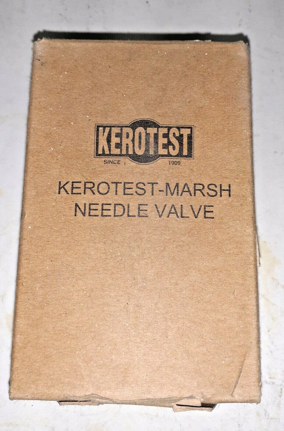 KEROTEST-MARSH NEEDLE VALVE N1512-67550000