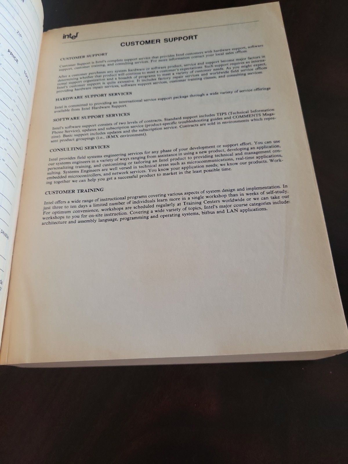 Vtg. INTEL Embedded Control Applications Book 1988