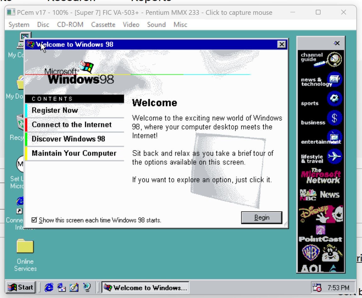 Microsoft Windows 98 First Edition CD-ROM Operating System Perfect DIsc TESTED