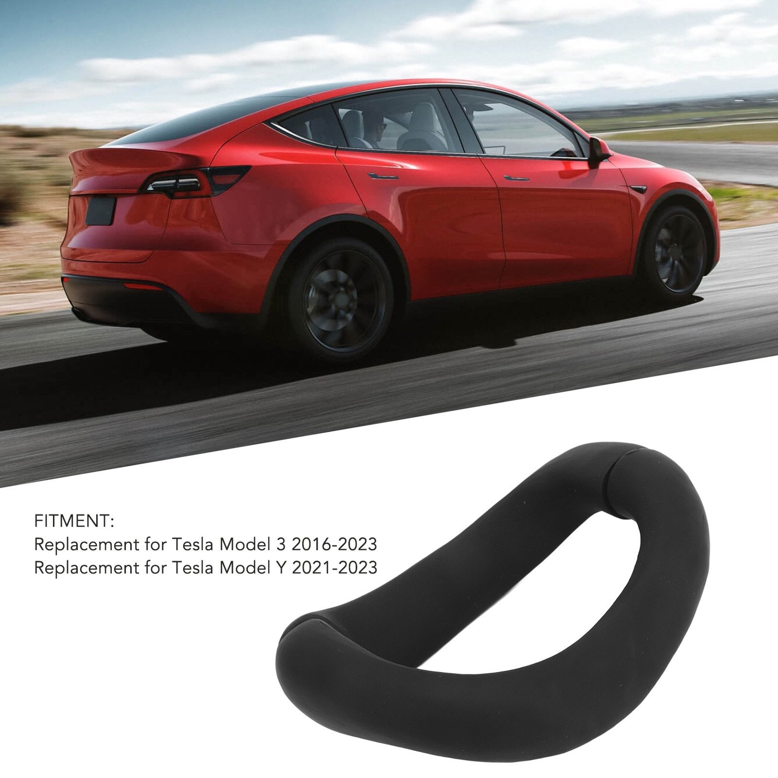 Steering Wheel Booster Weight Autopilot Counterweight Ring for Tesla Model 3 /Y