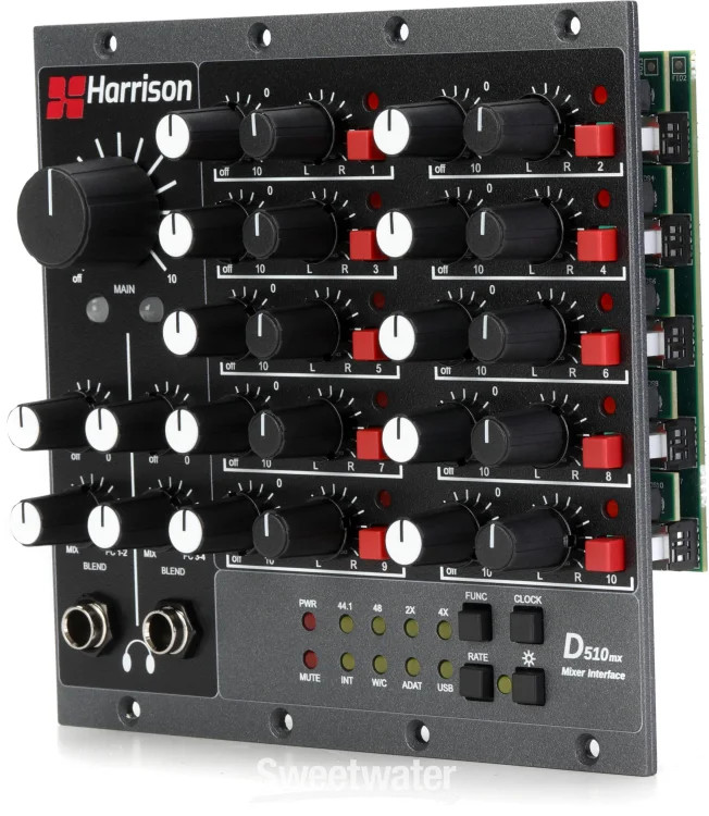 Harrison Audio D510mx Mixer Interface Module for Harrison Audio D510 500 Series