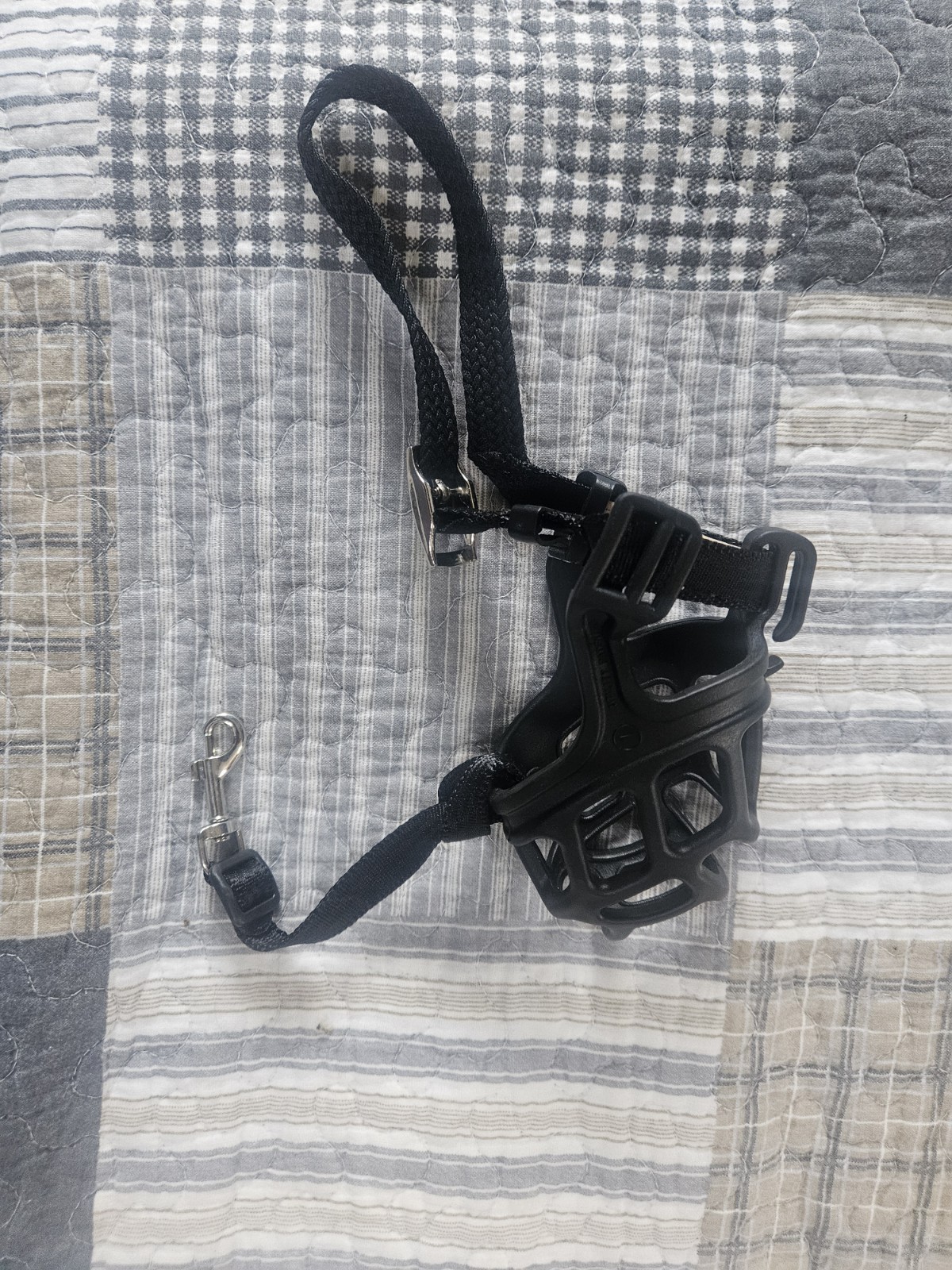 Barkless Basket Muzzle Breathable Small Dog 10-15 Pds Ajustable Comfort Size 1