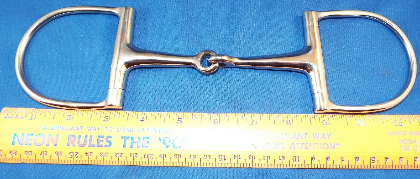 Pony Traditional Barrel D-Ring Snaffle Horse Bit