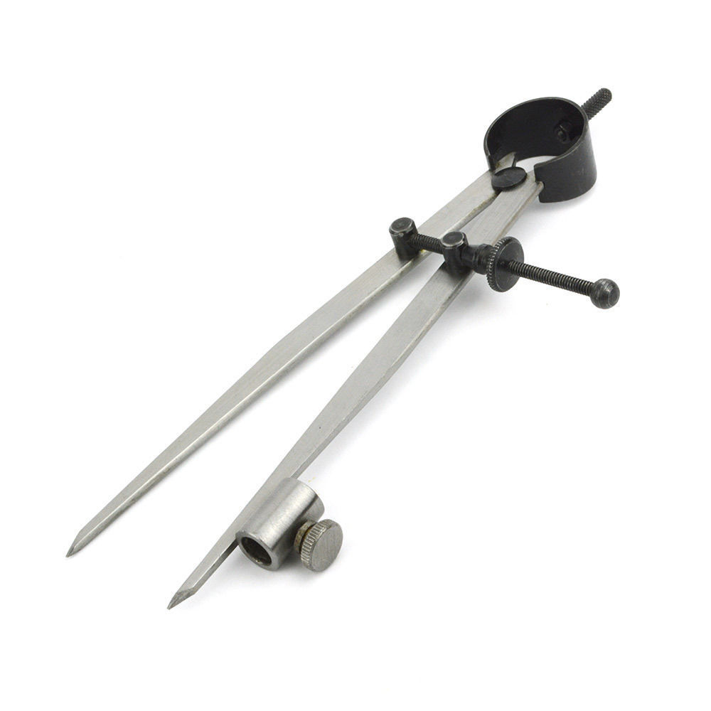 Big Horn 19250 6" Precision Pencil Compass/Scriber/ Divider Marking tool