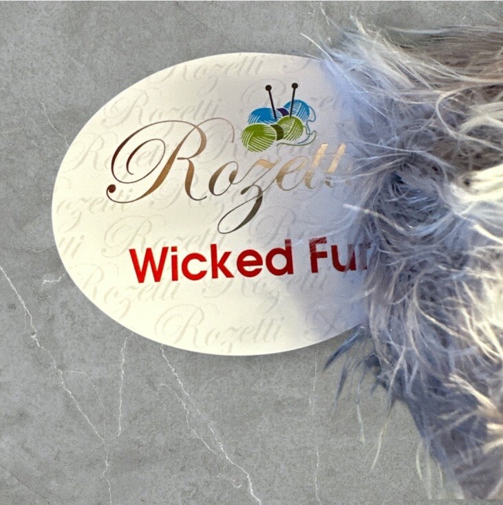 Universal Yarn Rozetti Wicked Fur Arctic animal Color 101 Bulky 109 Yards