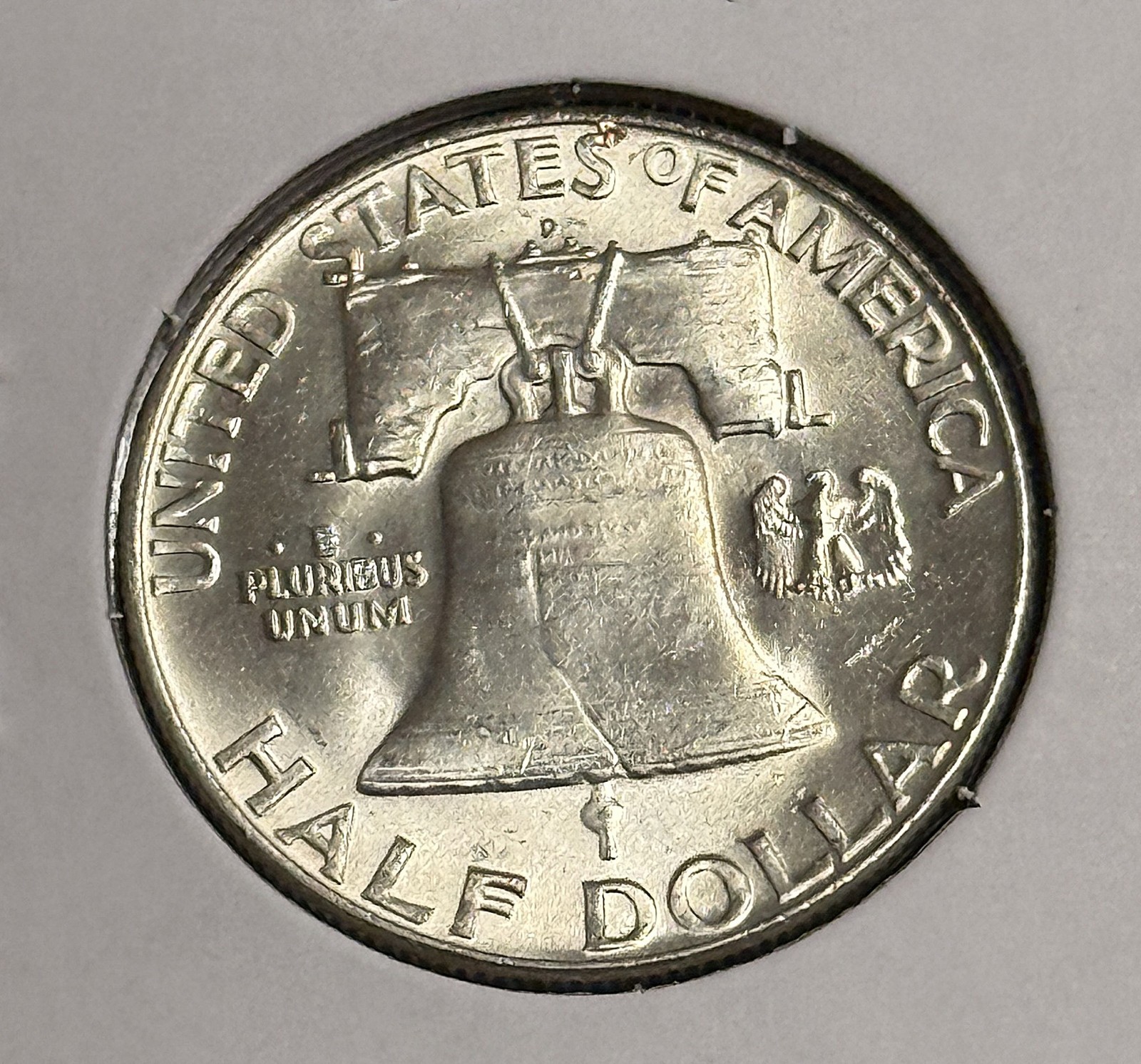 1954-D Franklin Half Dollar, Choice Uncirculated, (21762)