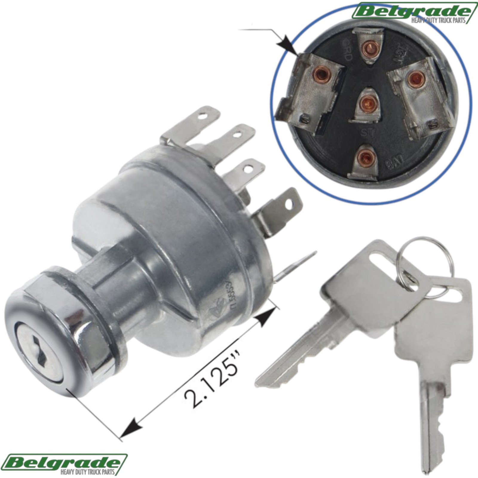 577.55534 Ignition Switch IHC 1652306C91 1652307C91 463032C91