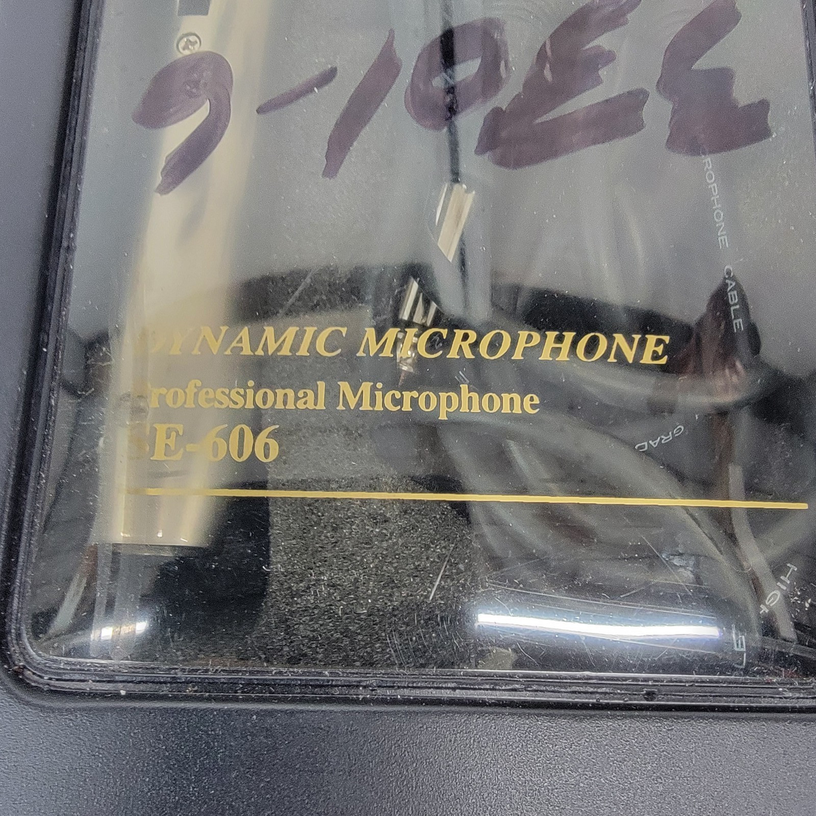 BriteSound SE-606 Dynamic Microphone w/ Cable Tested Working Boxed