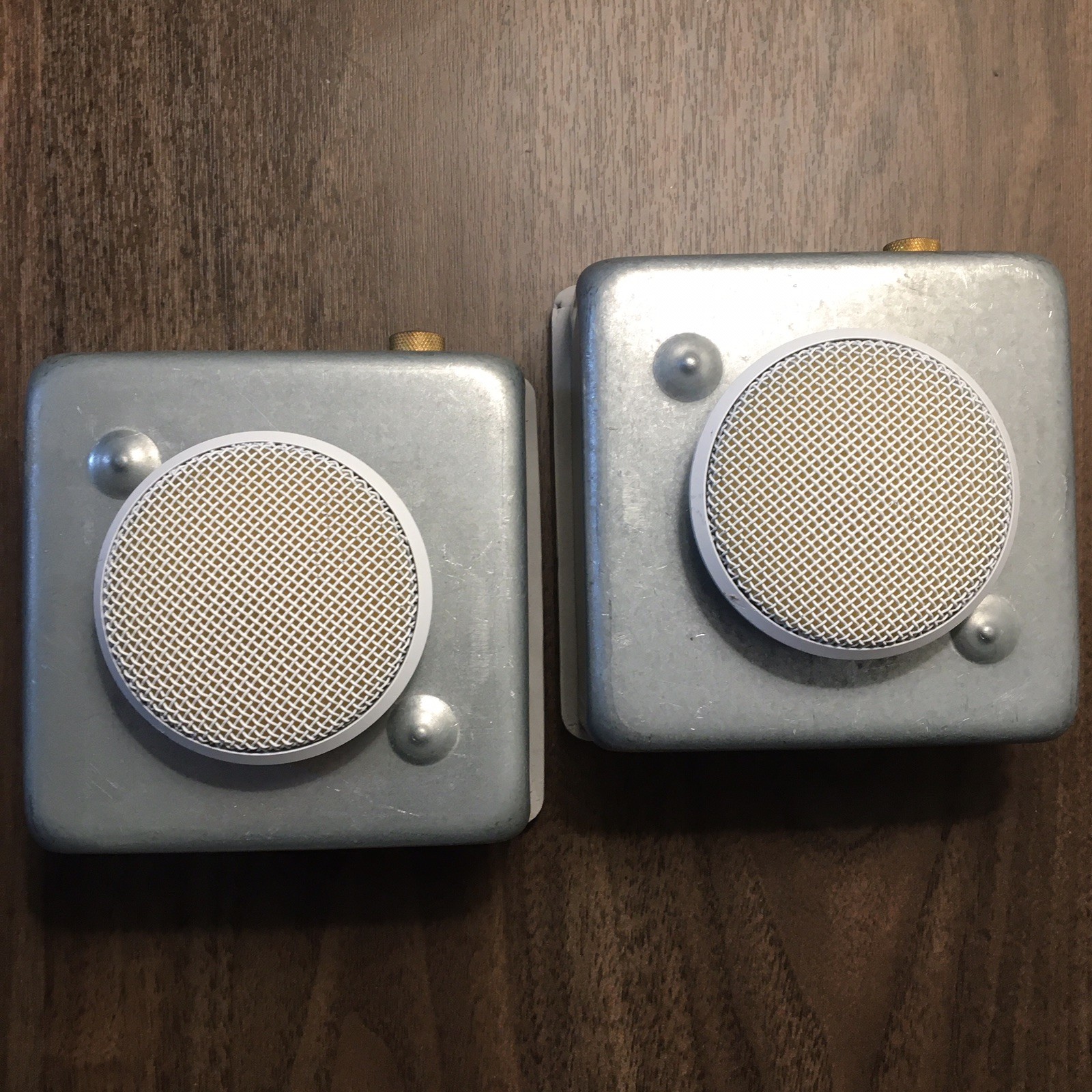Audix M70W Ceiling Mics Flush Mount High Output 2 Microphones White Plenum Rated
