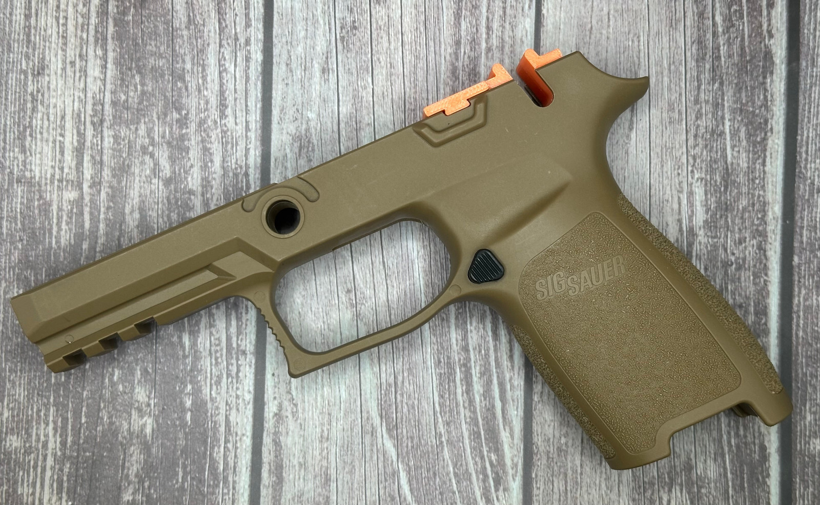 SIG Sauer P320 P320X Manual Safety Grip Cutout Guide Template