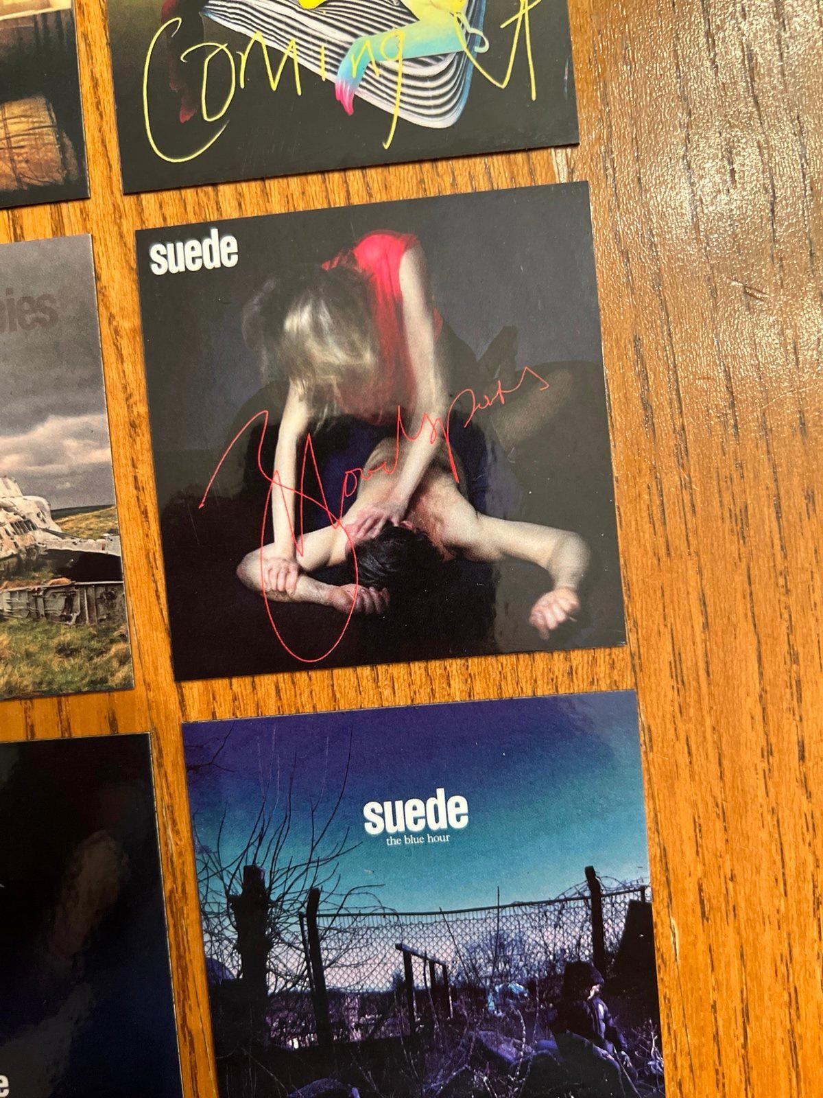 Suede fridge magnets
